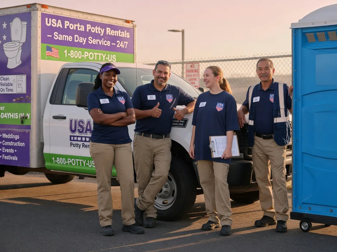 Porta Potty Rental company in Dow, IL
