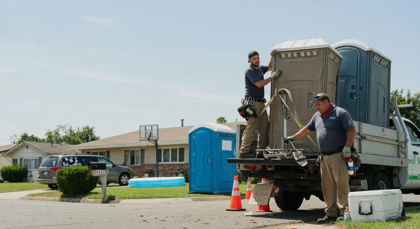 Porta Potty Rental in Dow, IL near me