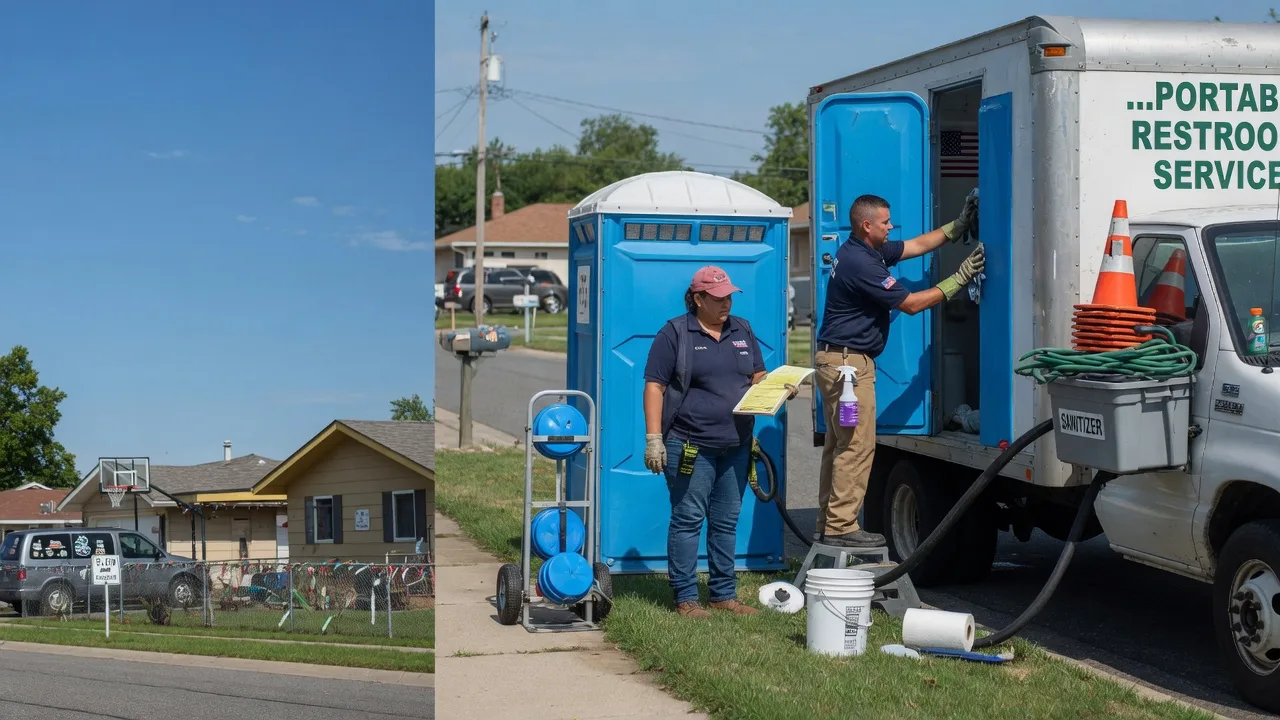 Portable Toilet Rental in Dow, IL near me